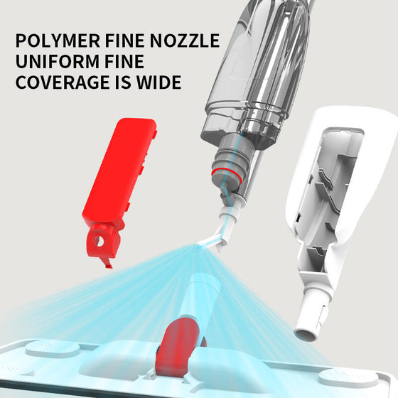 Mopa con pulverizador para suelos