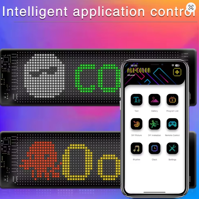 Panel LED Matrix 16x96 programable