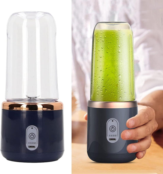 Batidora portátil con dos vasos USB