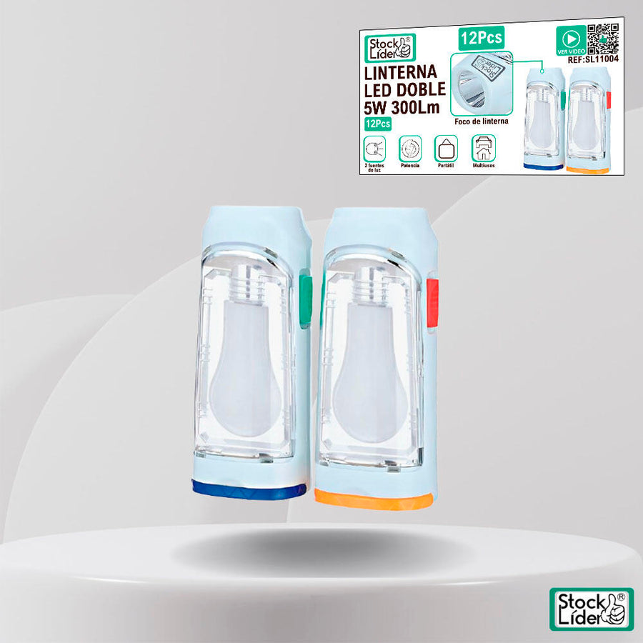 Luz doble para cualquier momento