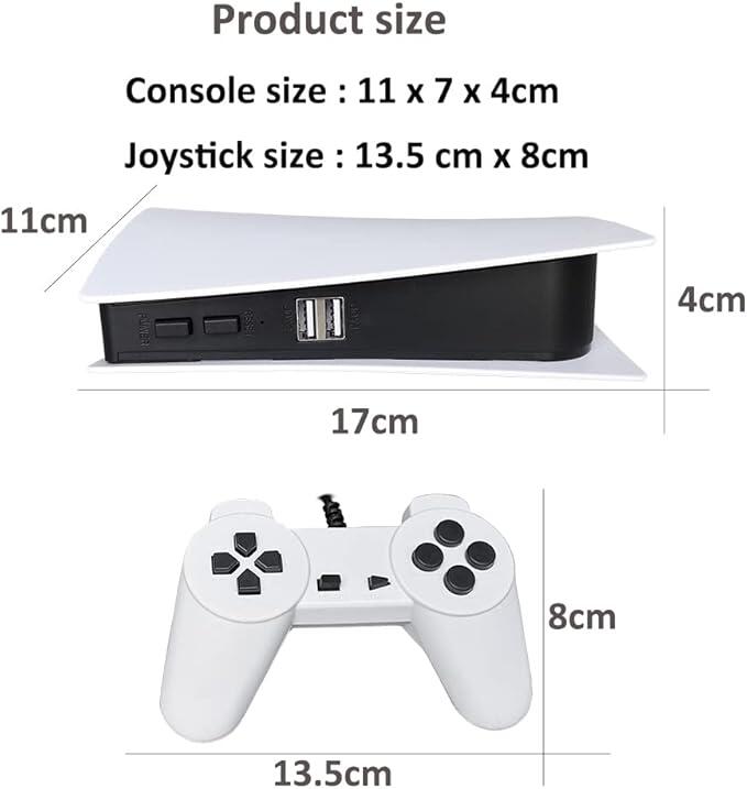 Consola retro GS5 para TV con 200 juegos