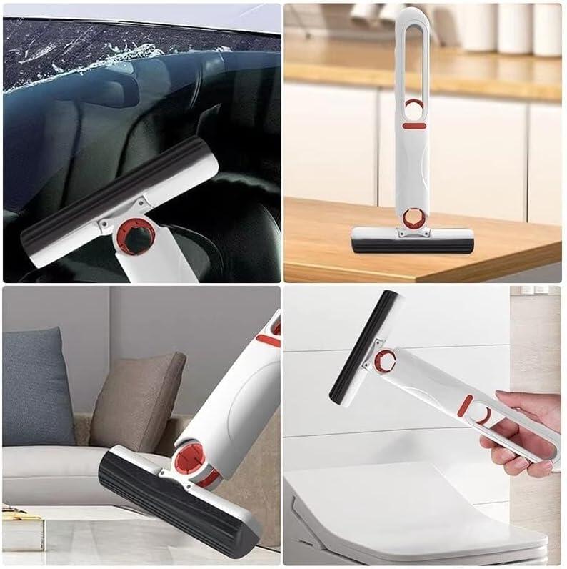 Mini fregona autoescurrible de esponja
