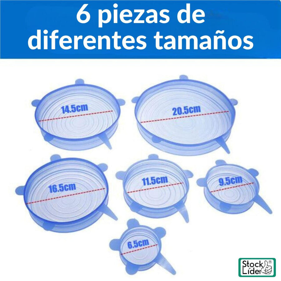 Tapa silicona multiusos para conservar mejor