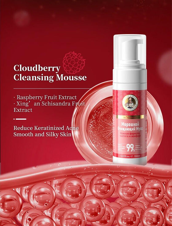 Espuma limpiadora facial de moras 150ml