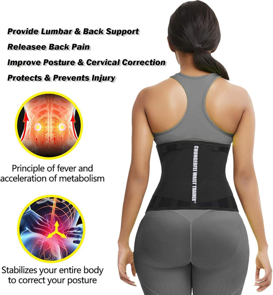 Faja moldeadora de entrenamiento lumbar