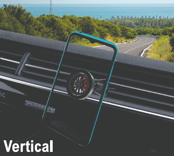 Soporte móvil magnético para coche