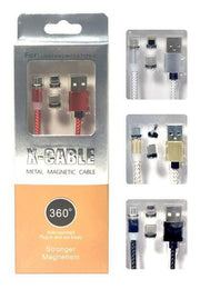 Cable USB 3 en 1 imán para cargar fácil