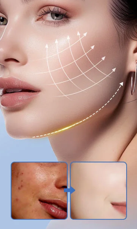 Crema facial con niacinamida y arroz
