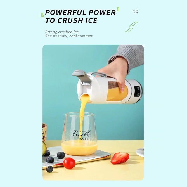 Batidora portátil inalámbrica para smoothies