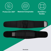 Faja lumbar con almohadilla 3D ajustable