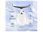 Masajeador facial EMS con LED 3 en 1