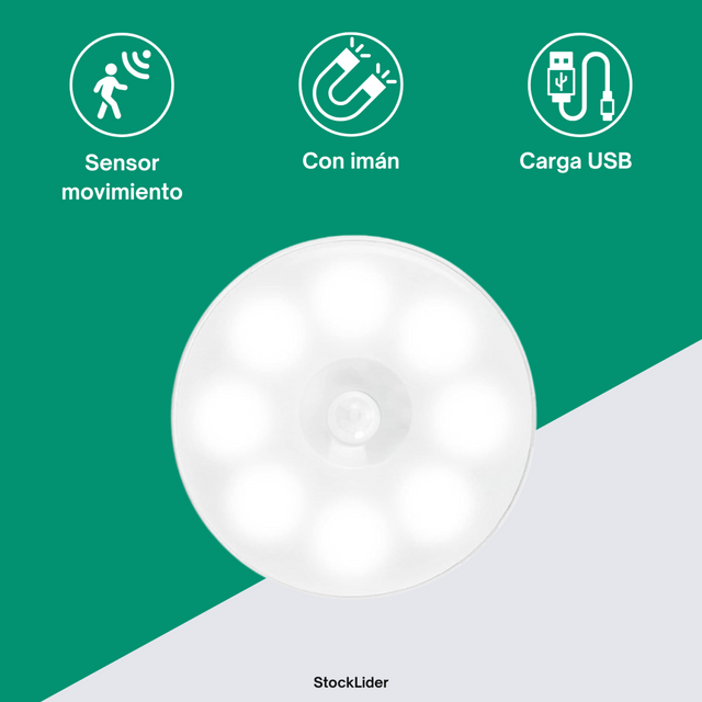 Luz LED con sensor para armarios