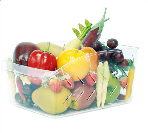Organizador nevera transparente apilable