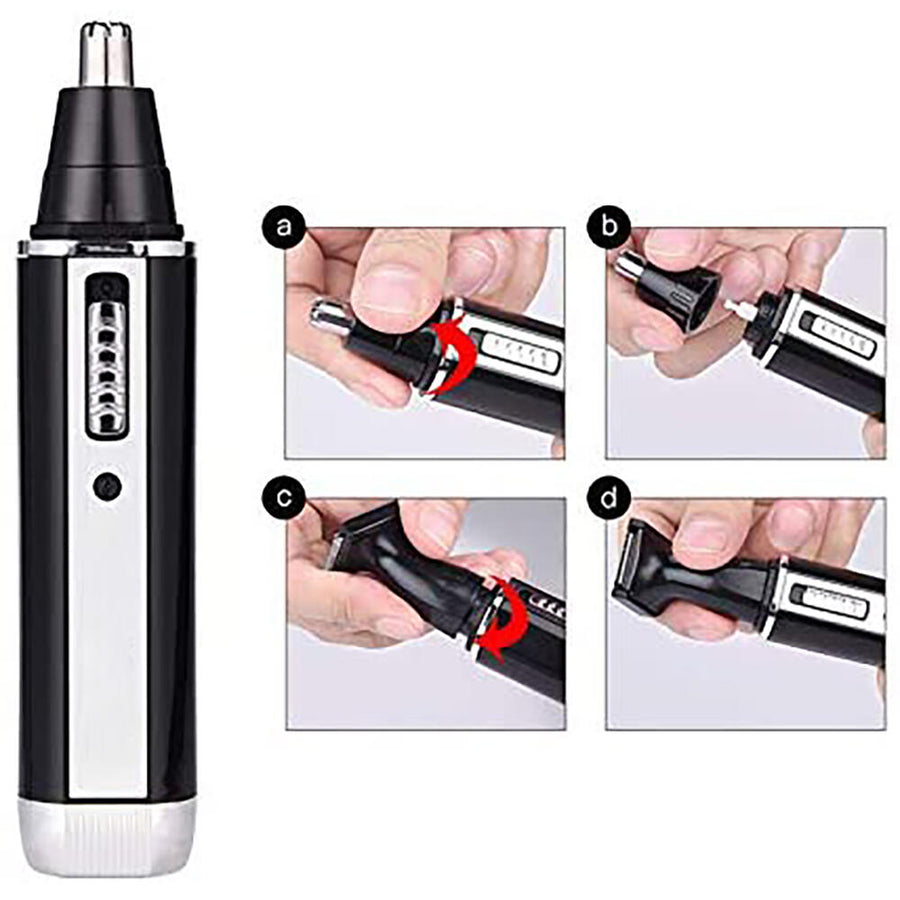 Set cortapelo recargable 4 en 1