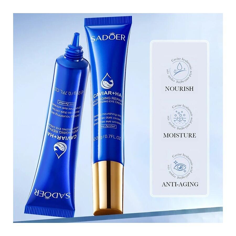 Contorno de Ojos con Caviar e Hialurónico