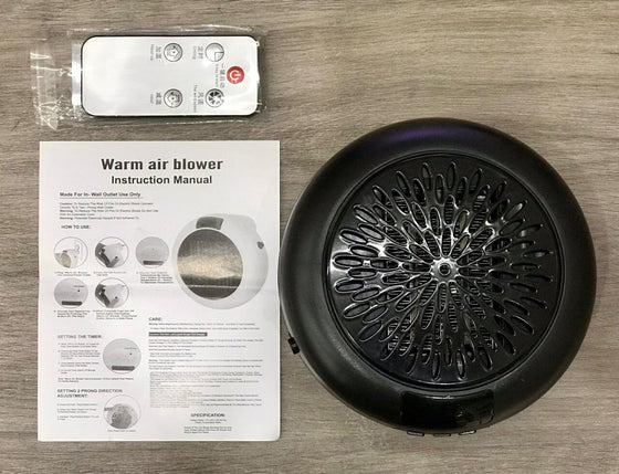 Calefactor portátil 900W silencioso