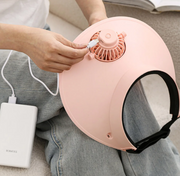 Gorra ventilador recargable USB