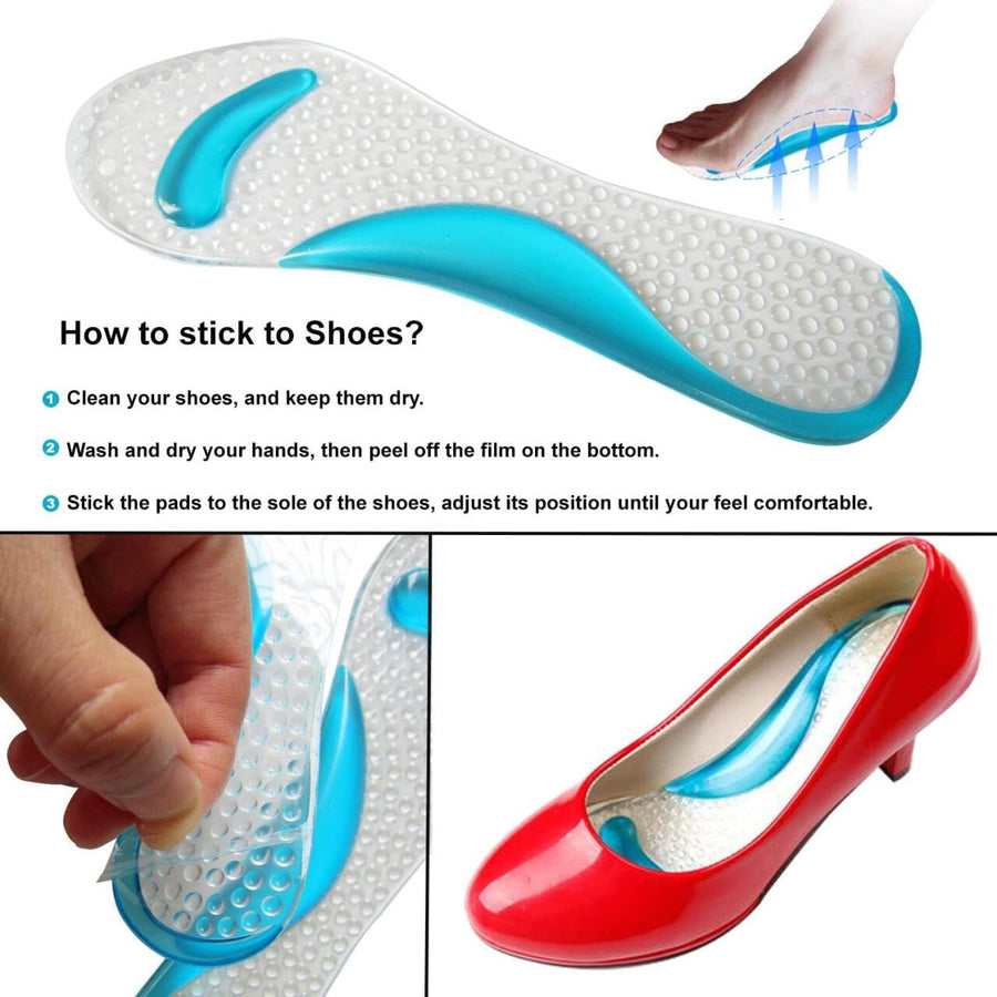 Plantillas Gel para Tacones y Sandalias