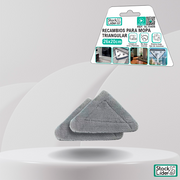 Recambios para mopa triangular de microfibra