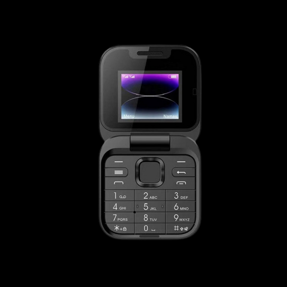 Mini móvil plegable compacto con cámara HD