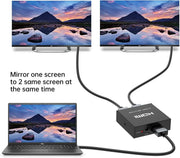 Divisor HDMI 4K 1x2 para 2 pantallas