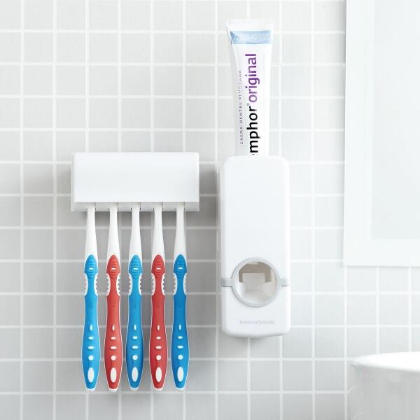 Dispensador de pasta dental con soporte