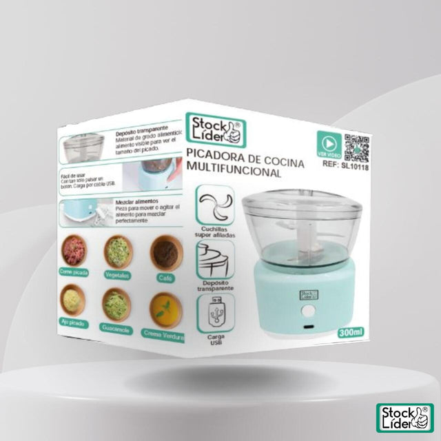 Picadora 350ml compacta para cocina