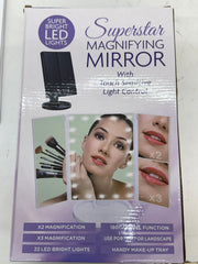 Espejo maquillaje con LED regulable