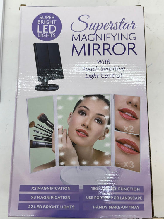 Espejo maquillaje con LED regulable