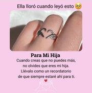 Anillo Amor Eterno ajustable para regalar
