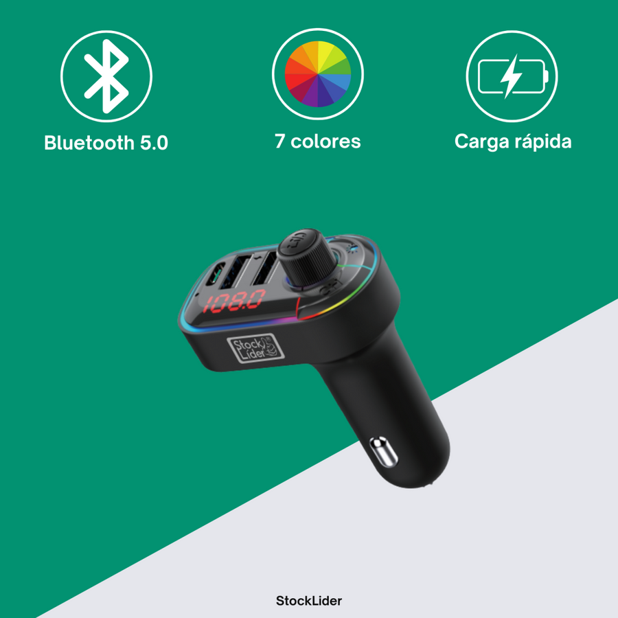 MP3 para coche Bluetooth 5.0 USB