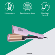 Plancha de ondas para el pelo | Ondas rápidas