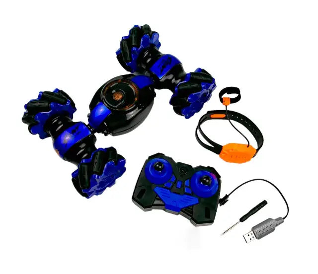 Coche acrobático con pulsera sensor