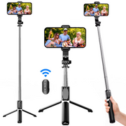 Palo selfie extensible con trípode Q02