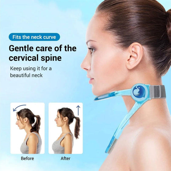 Soporte plegable para cuello ajustable