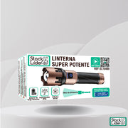 Linterna súper potente recargable