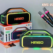 Altavoz Bluetooth 60W con 2 Micrófonos