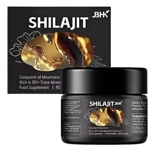 Shilajit Resina natural para energía diaria
