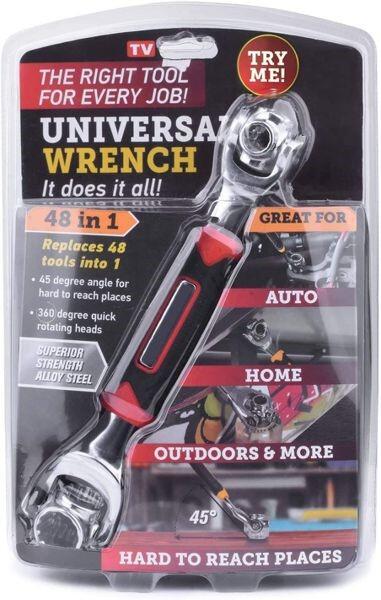 Llave de tubo universal 48 en 1