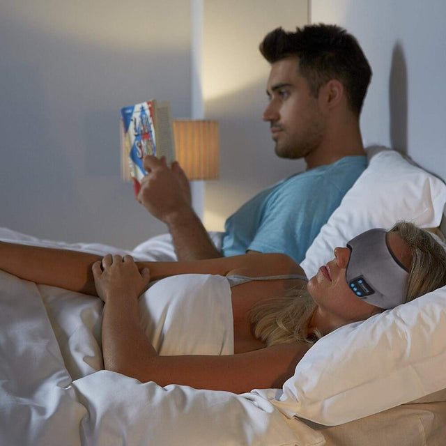Antifaz Bluetooth para dormir mejor