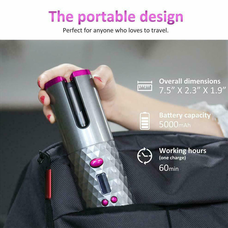 Rizador automático portátil para ondas fáciles