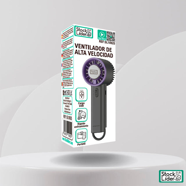 Ventilador de alta velocidad portátil
