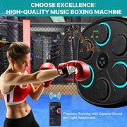 Máquina de boxeo musical para casa