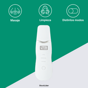 Limpiador facial ultrasónico recargable