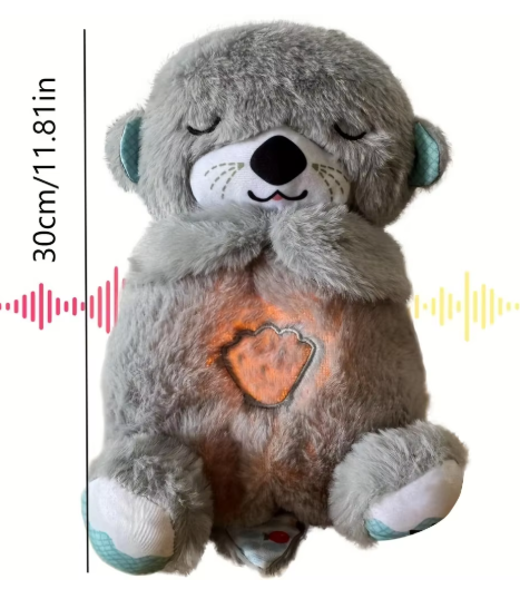 Peluche nutria para dormir bebé