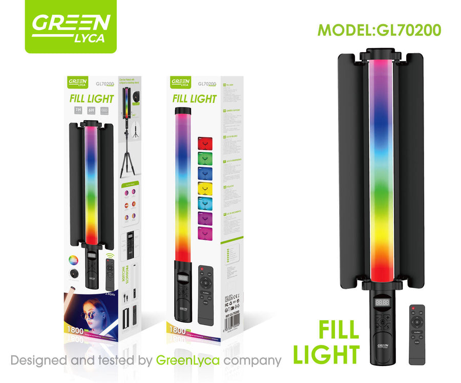 Luz de Relleno RGB Portátil USB-C