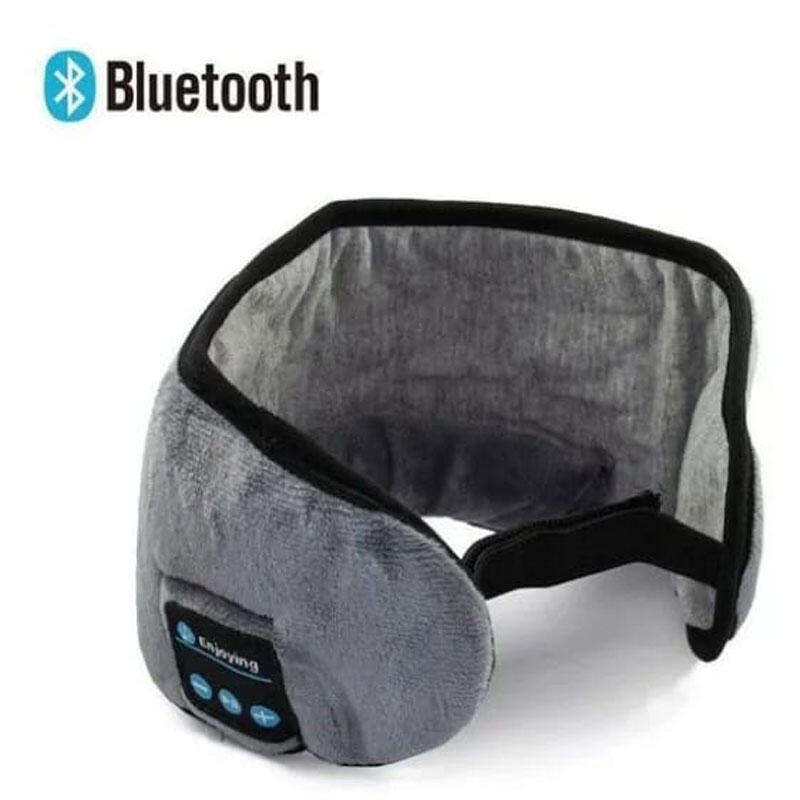 Antifaz con auriculares bluetooth para dormir