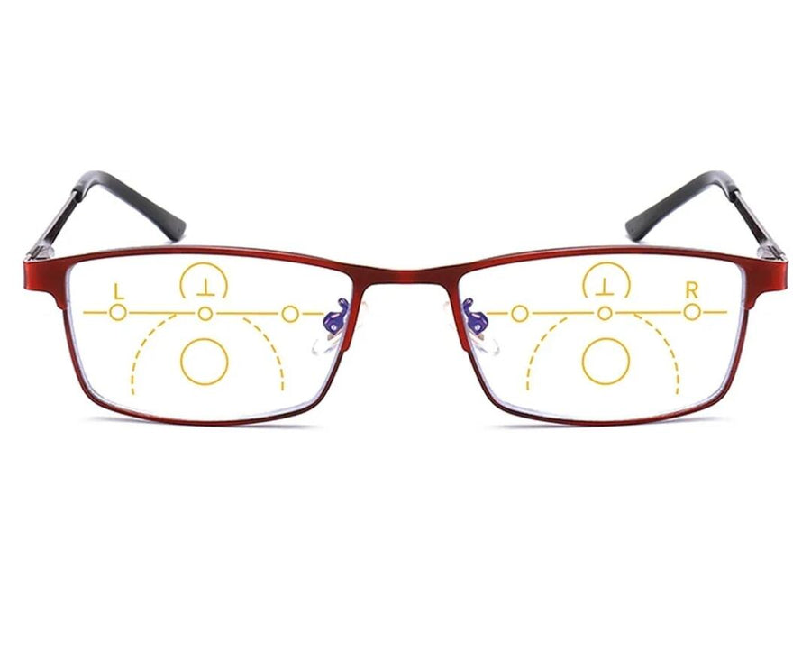 Gafas de lectura multifocales +1.00