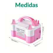 Inflador de globos eléctrico rápido