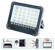 Foco LED solar portátil y recargable